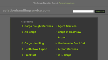 aviationhandlingservice.com