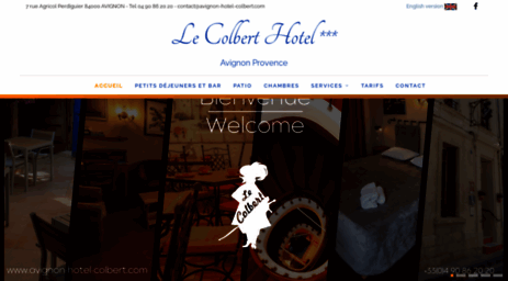 avignon-hotel-colbert.com