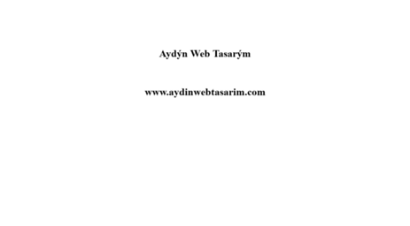 aydinwebtasarim.com