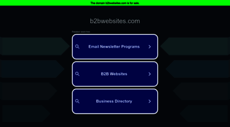 b2bwebsites.com