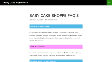 babycakeshoppe.com