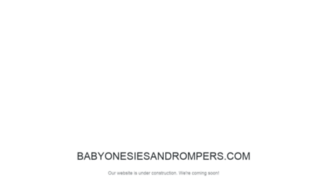 babyonesiesandrompers.com