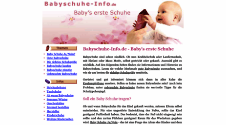 babyschuhe-info.de