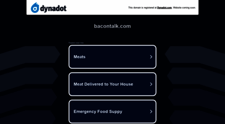 bacontalk.com