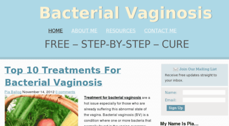 bacterialvaginosisnaturaltreatments.com