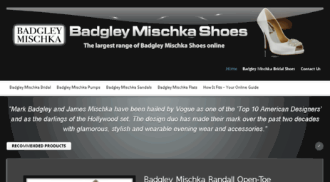 badgleymischka-shoes.com
