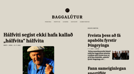 baggalutur.is