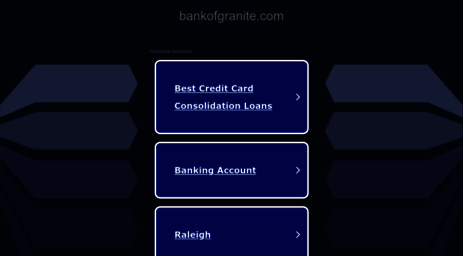 bankofgranite.com