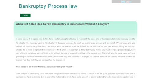 bankruptcyprocesslaw.sitew.org