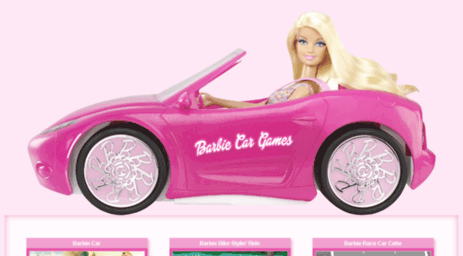 barbie-car-games.com