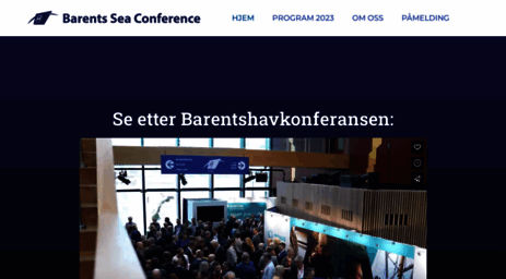 barentshavkonferansen.no