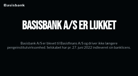 basisbank.dk