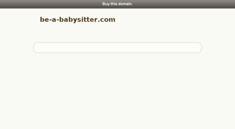 be-a-babysitter.com