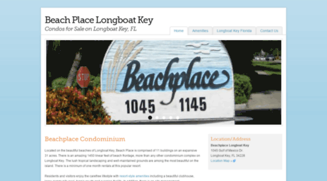 beachplacelongboatkey.com