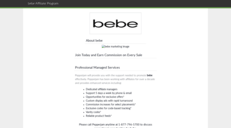 bebe.affiliatetechnology.com