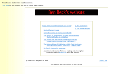 benbeck.co.uk