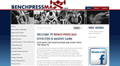 benchpressmax.com