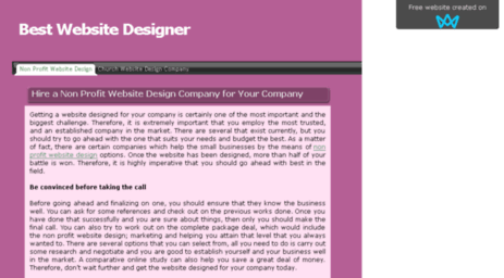 bestwebsitedesigner.sitew.org