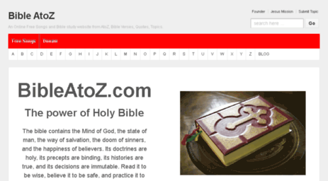 bibleatoz.com