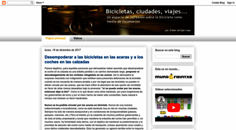bicicletasciudadesviajes.blogspot.com
