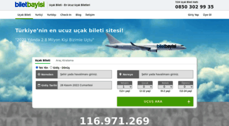 Visit Biletbayisi.com - En Uygun Uçak Bileti Ara, Uçak Bilet Fiyatları Bul - Ucuz Uçak Biletleri Al |