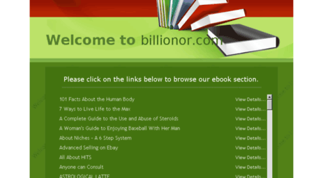 billionor.com