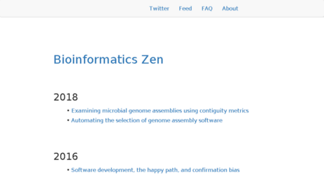bioinformaticszen.com