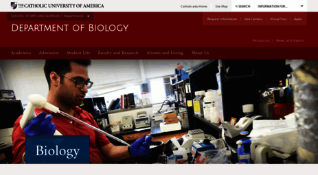 biology.cua.edu