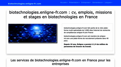 biotechnologies.enligne-fr.com