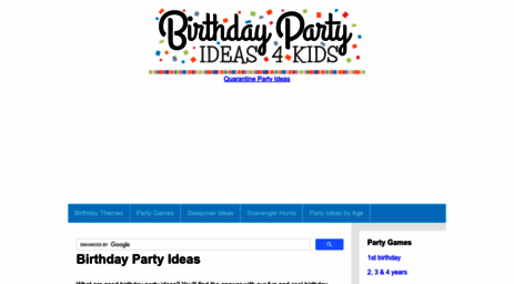 birthdaypartyideas4kids.com