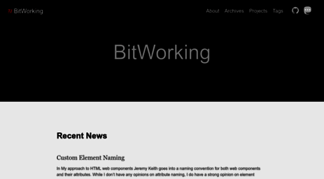 bitworking.org