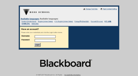blackboard.ross.org