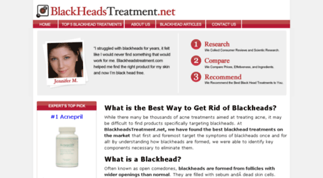 blackheadstreatment.net