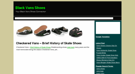 blackvansshoes.net