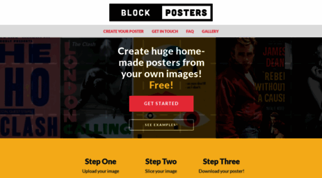 Visit Blockposters.com - Make your own posters at home for free! - Block  Posters.