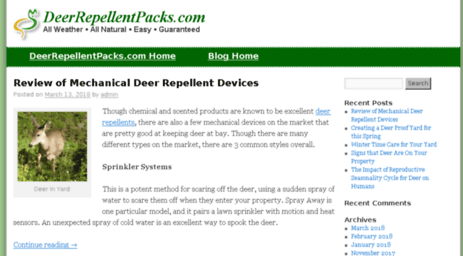 blog.deerrepellentpacks.com
