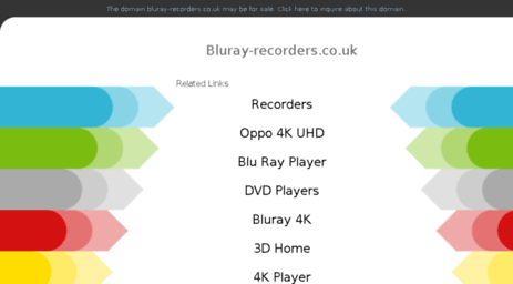 bluray-recorders.co.uk