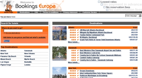 bookingseurope.com