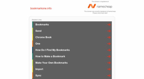 bookmarkone.info
