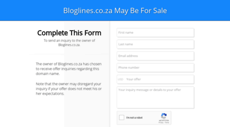bookprinting.bloglines.co.za