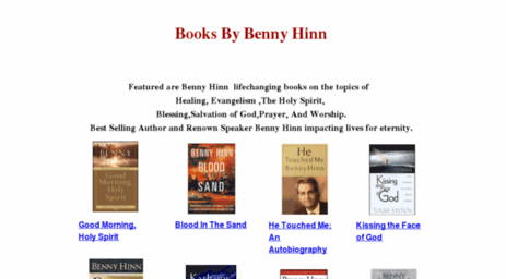 booksbybennyhinn.com