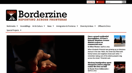 borderzine.com