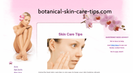 botanical-skin-care-tips.com