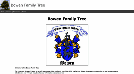 bowenfamilytree.com