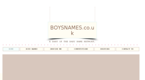 boysnames.co.uk