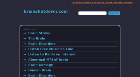brainshutdown.com