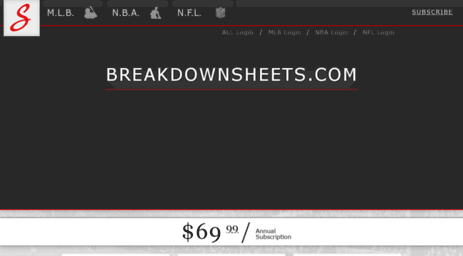 breakdownsheets.com