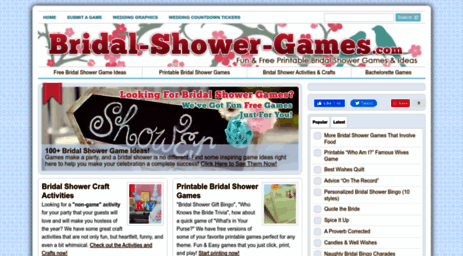 bridal-shower-games.com