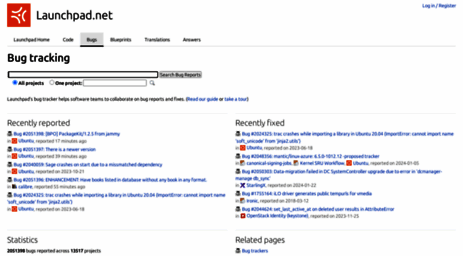 bugs.launchpad.net