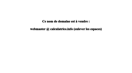 calculatrice.info